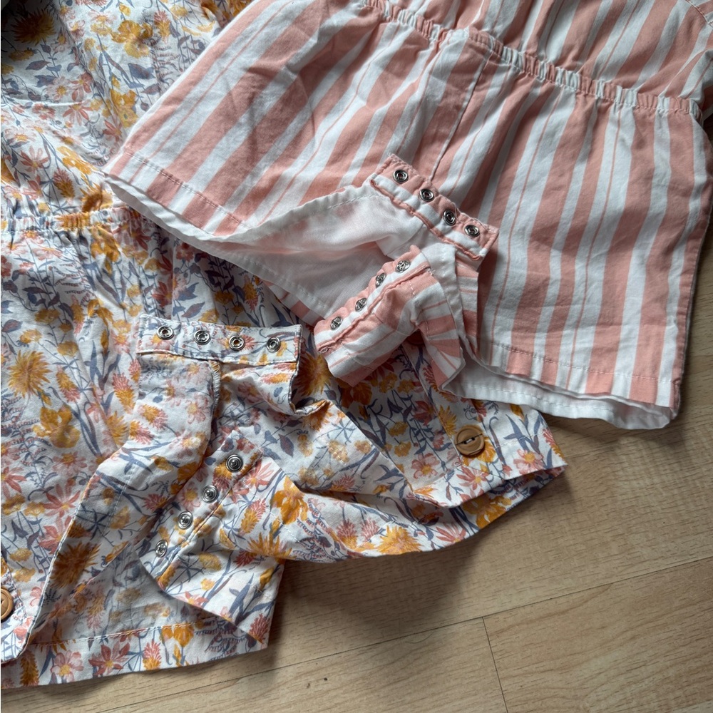 4t Summer Bundle Rompers and Dress (pls read size notes) - Picture 6 of 10